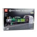 Construction Blocks Remote Controlled Steam Train RC Green 1212 pcs.
