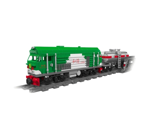 Construction Blocks Remote Controlled Tank Train RC 1090 pcs.