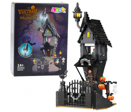 Building Blocks Haunted House Halloween Tower 581 pcs.