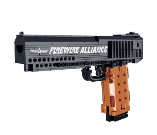 Building Blocks Gun Shooting Function 555 pcs.