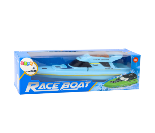 Boat Motorboat Floating Yacht Battery Operated Blue