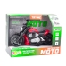 Battery Operated Toy Motorcycle Motor Lights Sounds Red