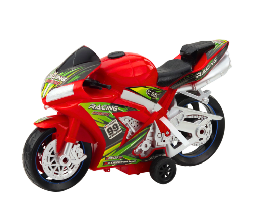 Racing Bike Racer Drive Lights Sounds Red