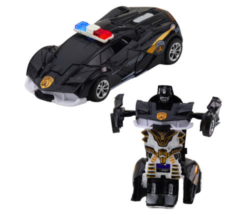 Auto Robot 2in1 Sports Police Car Drive Mix