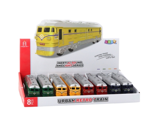 Battery Operated Toy Train with Realistic Sounds and Lights