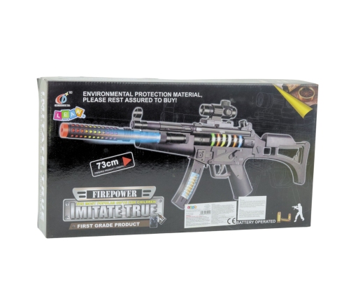 Toy Rifle for Children with Light and Sound 73cm