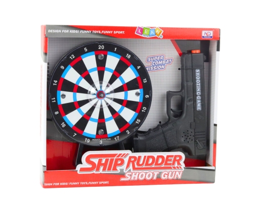 Laser Gun Set with Target Shooting Game Lights Sounds