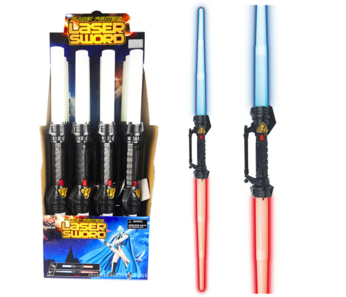 Battery Operated Double-Sided Space Sword Lights Sounds 122cm