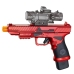 Electric Water Ball Gun Foam Darts Red