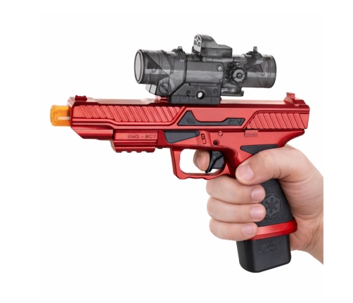 Electric Water Ball Gun Foam Darts Red