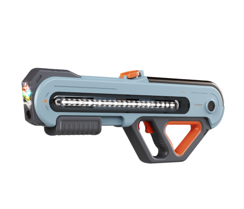 Large Gun Rifle W12 Electric Water LED Gray 60cm