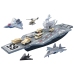 Large Military Aircraft Carrier Fighters Tanks Vehicles 70cm