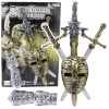 Knight Set 3 Swords Mask Protectors Realistic Decorations Knight Set 3 Swords Mask Protectors Realistic Decorations