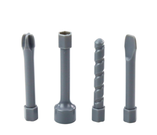 Battery Powered Drill Driver 4 Interchangeable Bits LED Light