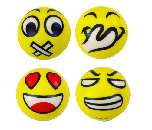 Kneading Bouncing Ball Foam Emoticon Ball 6cm