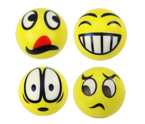 Kneading Bouncing Ball Foam Emoticon Ball 6cm