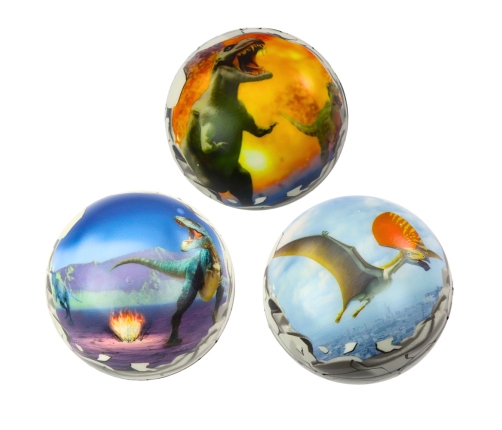 Kneading Foam Bouncing Ball Dinosaurs 10cm