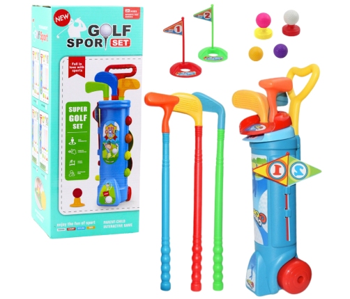 Golf Set Trolley Clubs Field Sports Game 20pcs