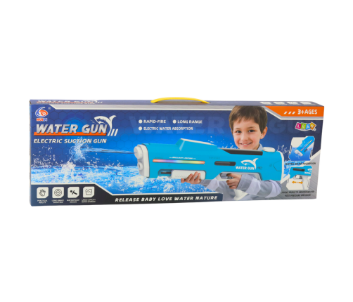 Electric Automatic Water Gun Rifle White 1000ml 61cm