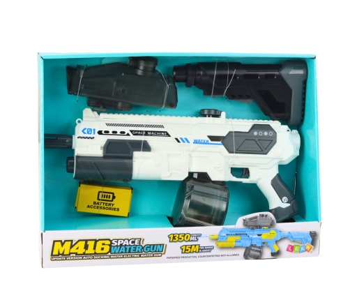 M16 Rifle Space Water Gun Electric 1350ml