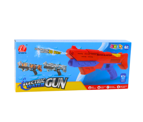 Water Gun Electric Automatic Graffiti Blue Range 10m