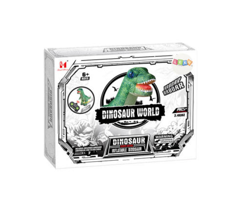 Large Inflatable Dinosaur Remote Controlled RC Green 130 x 190cm