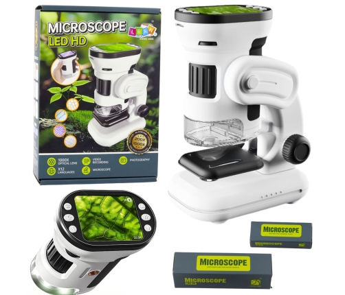Children's Educational Digital Microscope with Screen