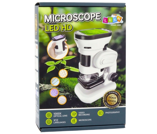 Children's Educational Digital Microscope with Screen
