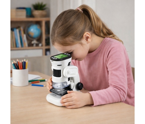 Children's Educational Digital Microscope with Screen