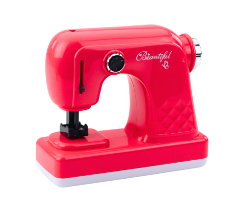 Toy Sewing Machine With Mouse For Kids Light Pink