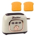 Toaster Toast For Kids Elegant Sound Effect Toast White