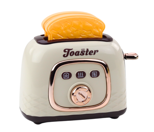 Toaster Toast For Kids Elegant Sound Effect Toast White
