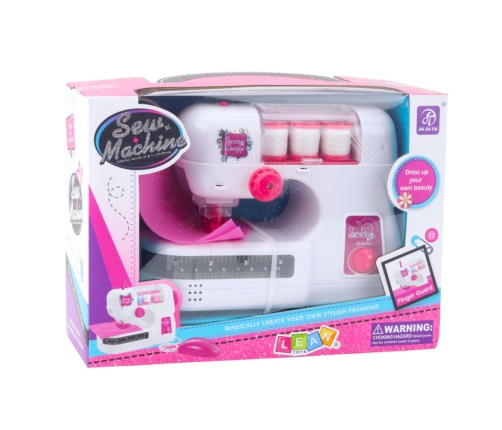 Sewing Machine For Kids Thread Material Lights Sounds