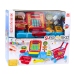 Shop Set Checkout Basket Food Products Lights Sounds Colorful