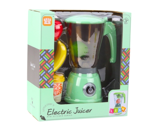 Electric Blender For Kids Fruit Cup Lights Sounds Green
