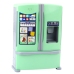 Double Door Refrigerator With Ice Maker Food Sound Green