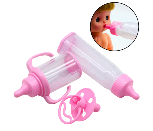 Baby Dolls Bottles Disappearing Milk Pacifier Set