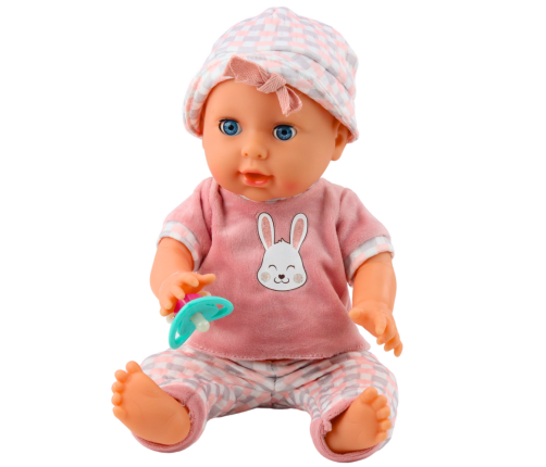 Baby Doll Infant Peeing Pink Set Accessories Sounds 35cm