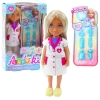 Ankiki Doctor Mini Doll Set with Treatment Accessories