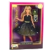 Anlily Doll Ball Gown Black and Gold Movable Limbs Blonde Hair