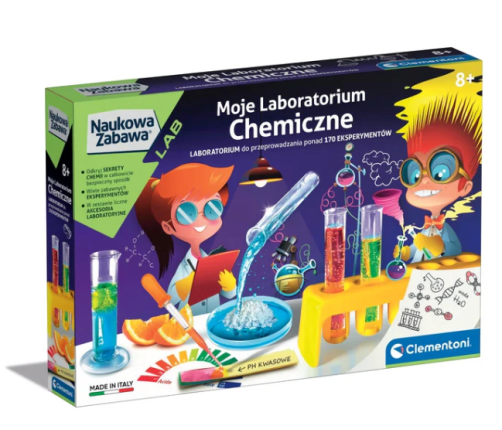 My Chemical Laboratory Set Clementoni 60250