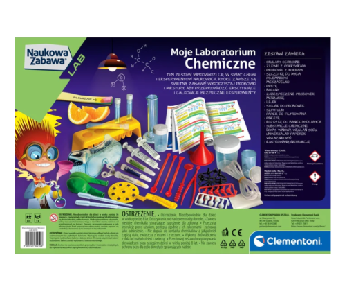 My Chemical Laboratory Set Clementoni 60250