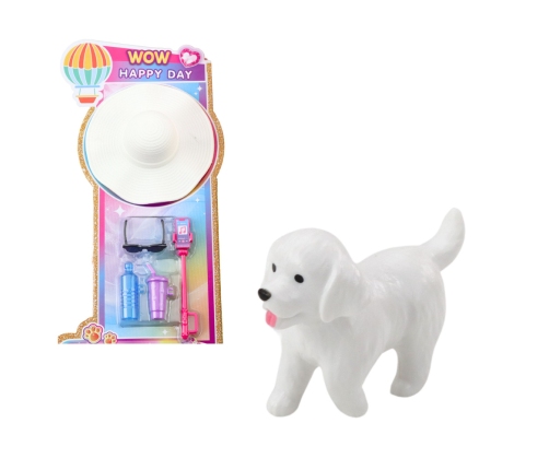 Anlily Doll Set: Girl with Boy, Hat, and Dog Accessories