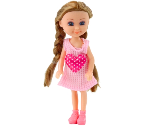 Mini Doll With Accessories Kitty Stroller Pink Doll Set