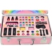 Unicorn Pink Wheeled Suitcase Beauty Set