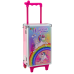 Unicorn Pink Wheeled Suitcase Beauty Set