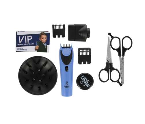 Boy's Hairdressing Set Hair Dryer Machine Combs Accessories