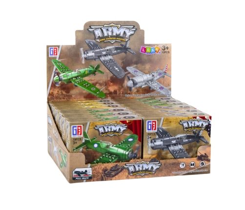 Set of Building Blocks Fighter Military Airplane Propulsion