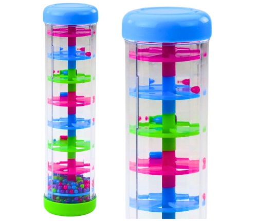 Sensory Tube Regendusche Rassel Bunte Bälle 20CM