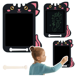 Marker Drawing Board Writing LCD Stylus Cat Black